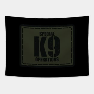 K9 Special Operations Subdued Patch (Distressed) Tapestry