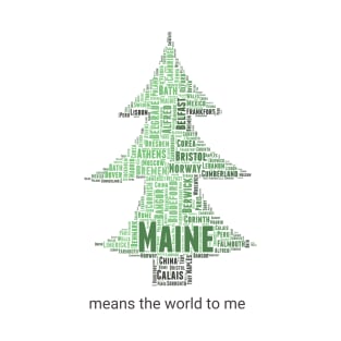 Foreign Towns of Maine T-Shirt