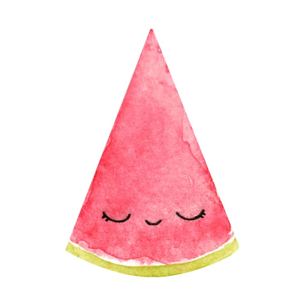 Cute watermelon slice by shoko