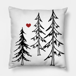 Tree Love the Outdoors Pillow