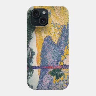 Valley with Fir (Shade on the Mountain) by Henri-Edmond Cross Phone Case