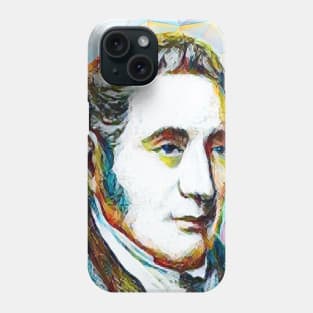 George Stephenson Portrait | George Stephenson Artwork 8 Phone Case