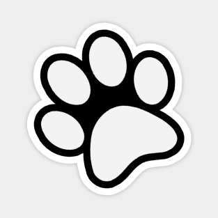 PAW PRINT CUTEN FUNNY SHIRT DOG CAT PET TEE Magnet