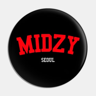 Kpop Itzy MIDZY Fandom Pin