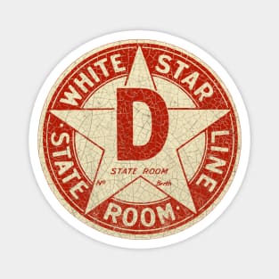 White Star Line - Badge Magnet