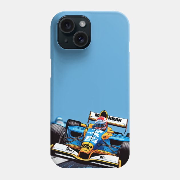 Fernando Alonso Renault Phone Case by Pixy Official