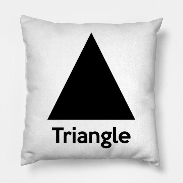 triangle shaped cushion