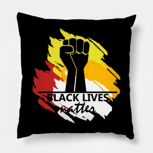 Black Lives Matter Fire Pillow