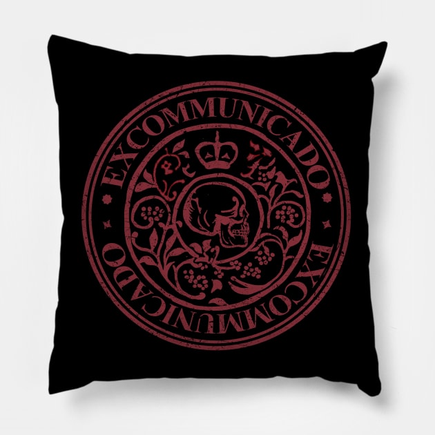 excommunicado Pillow by JennyPool