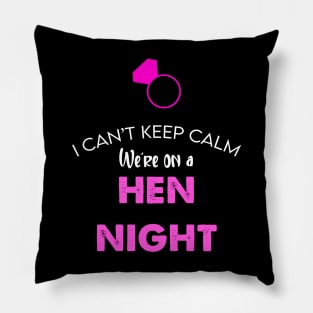 Hen Night Pillow