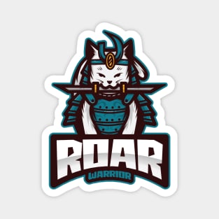 Roar Warrior Cat Magnet