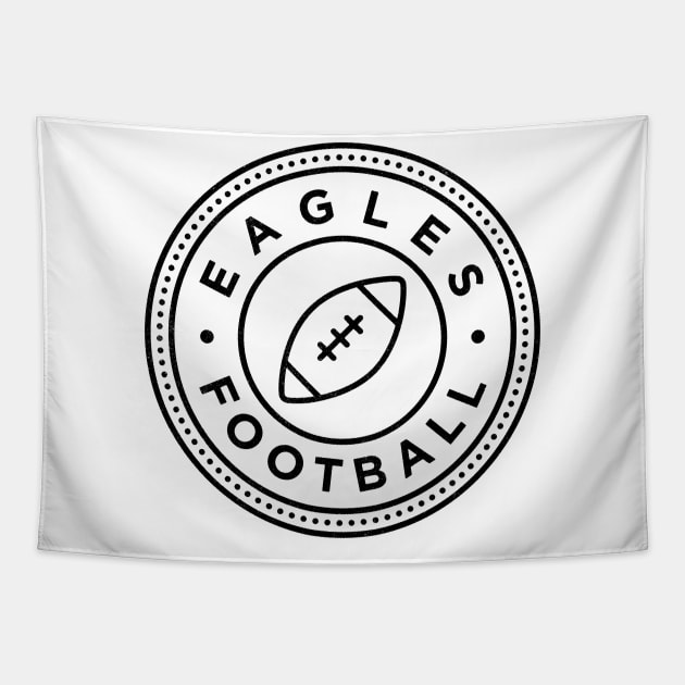 Eagles Football Tapestry by Sinnfrey