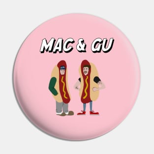 Mac & Gu Hot Dogs Pin