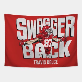 Travis Kelce Swagger Back Tapestry