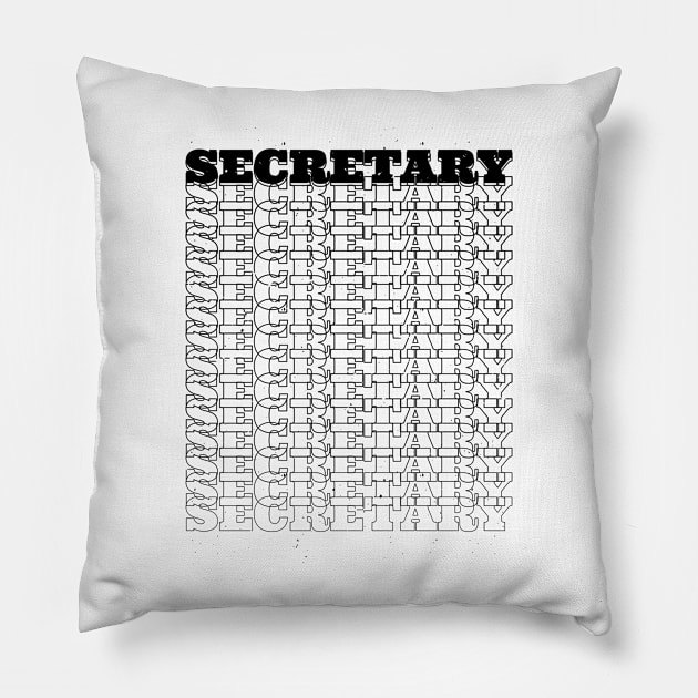 Secretary Pillow by Stay Weird