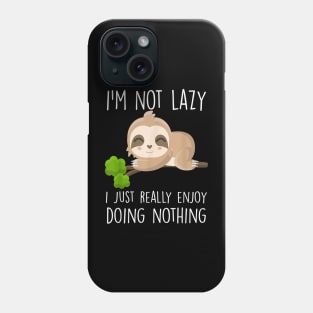 Cute sloth Phone Case