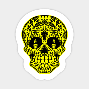 HomeSchoolTattoo Sugarskull Magnet