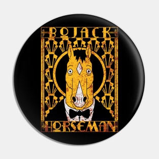 Art Deco BoJack Pin
