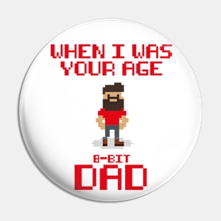 8 Bit Dad Pin