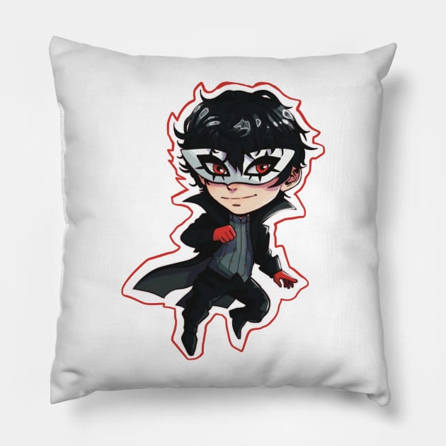 Joker persona 5 Pillow by flowoffantasy