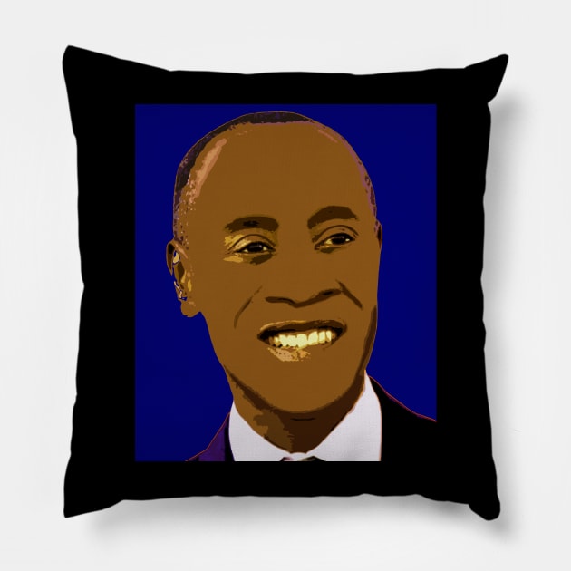 don cheadle Pillow by oryan80