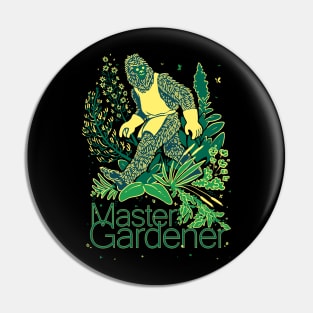 Bigfoot Gardener Pin