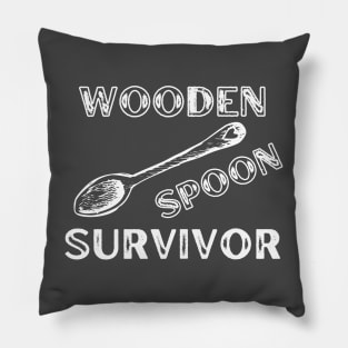 Wooden Spoon Survivor Pillow