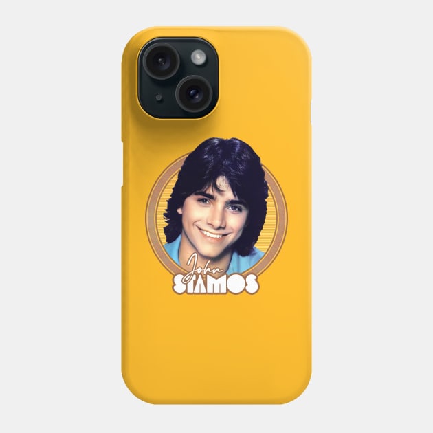 John Stamos -- Retro Fan Art Phone Case by DankFutura