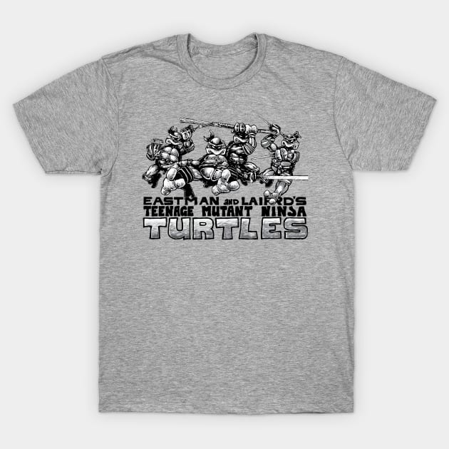 Personalized Ninja Turtles T-shirts White 4T