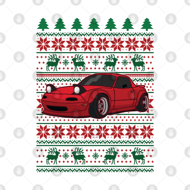 Miata Christmas by Madelyn_Frere