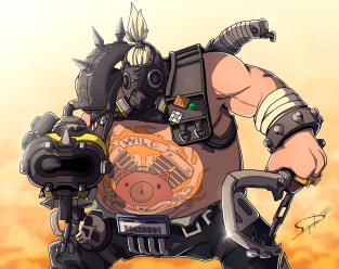 Roadhog Magnet