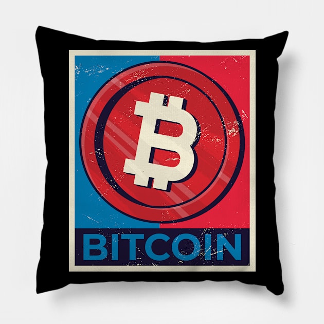 Successful Bitcoin Investment Pillow by JFDesign123