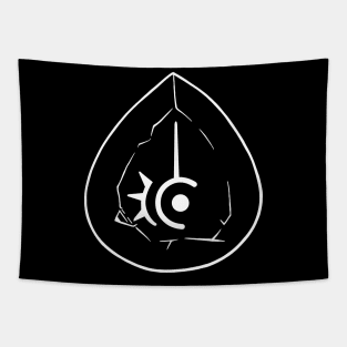 Final Fantasy XIV Red Mage Soul Stone Outline Tapestry