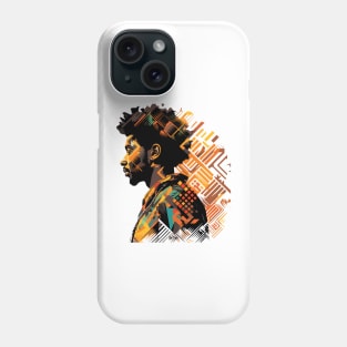 Afrocentric Man Phone Case