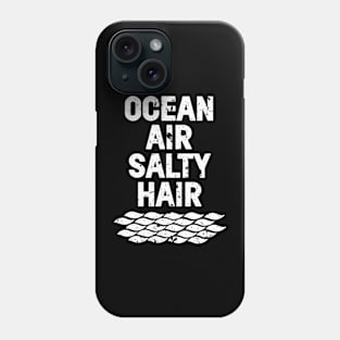 Ocean Air Salty Hair Cute Summer Beach Waves Phone Case