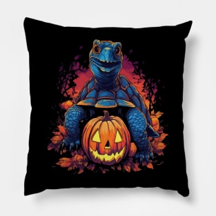 Tortoise Halloween Pillow