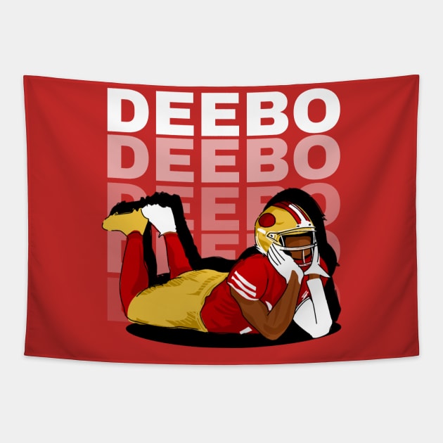 Deebo samuel Tapestry by Mic jr