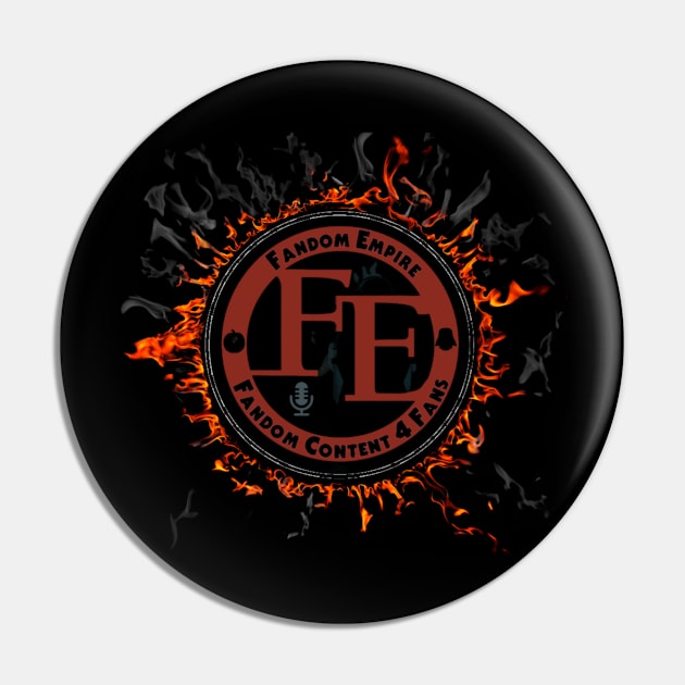 New Fandom Empire Logo Pin by FANDOM EMPIRE