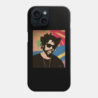 Vintage Poster - Flying Lotus Style Phone Case