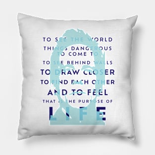 See the World - Purpose of Life Pillow