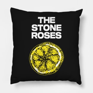 Stone Roses Merch The Stone Roses TSR Lemon Ringer Pillow