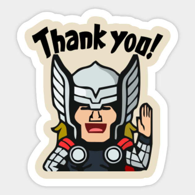 Thor Chibi Avengers Endgame Sticker Teepublic