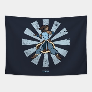 Korra Retro Japanese Avatar Tapestry