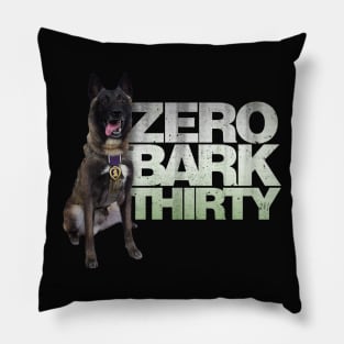 Zero Bark Thirty Military Dog Conan Pillow