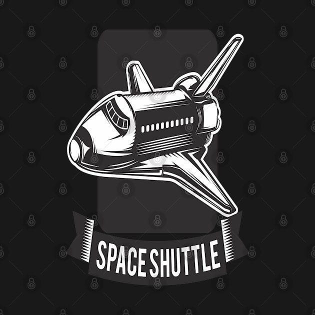 space shuttle by Vine Time T shirts