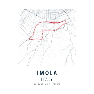 imola simple map T-Shirt