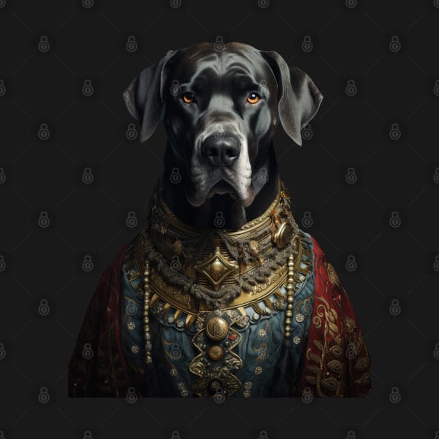 Great Dane - Medieval Tsar (Transparent) by HUH? Designs