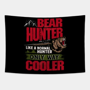 Bear Hunting Tapestry