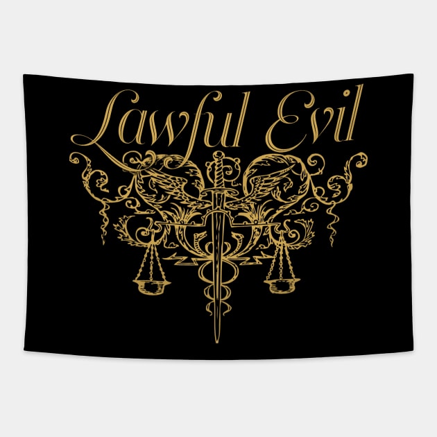 Lawful Evil Tapestry by ballhard