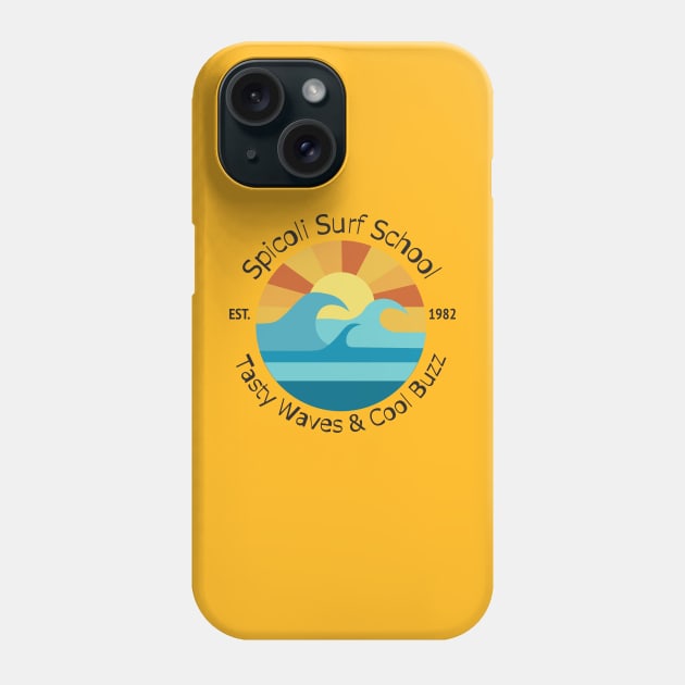 Spicoli Surf School • Fast Times at Ridgemont High Light Phone Case by TruStory FM